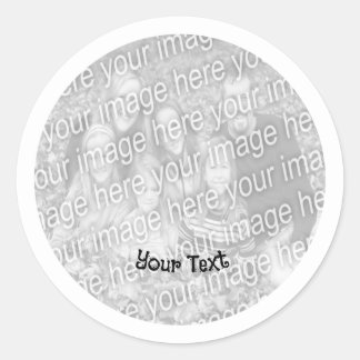 Rond Créez votre propre Sticker Mariage