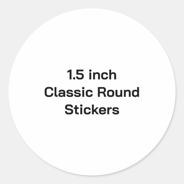 Rond Créez votre propre sticker mat 1,5 pouces  (Devant)