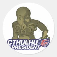 Cthulhu pour Sticker Président