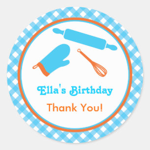 Rond Cuisine Anniversaire Favoriser Sticker