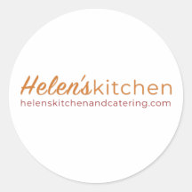 Cuisine Helen / Sticker blanc