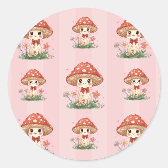 Rond Cutie Roomie Sticker (Devant)