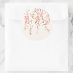 Rond Danser avec le murmure du Sticker Mariage vent