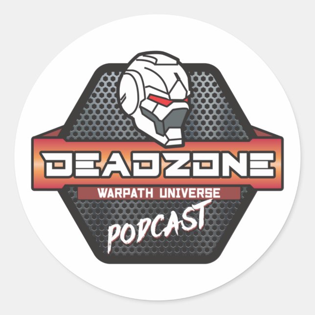 Rond Deadzone le Sticker Podcast (Devant)