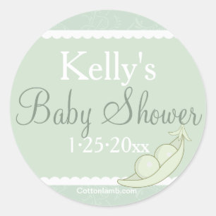 Rond Deux Pois Dans Un Sticker À Pois