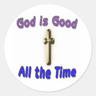 Rond Dieu est un bon Sticker