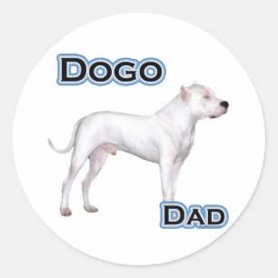 Rond Dogo Papa 4 - Sticker