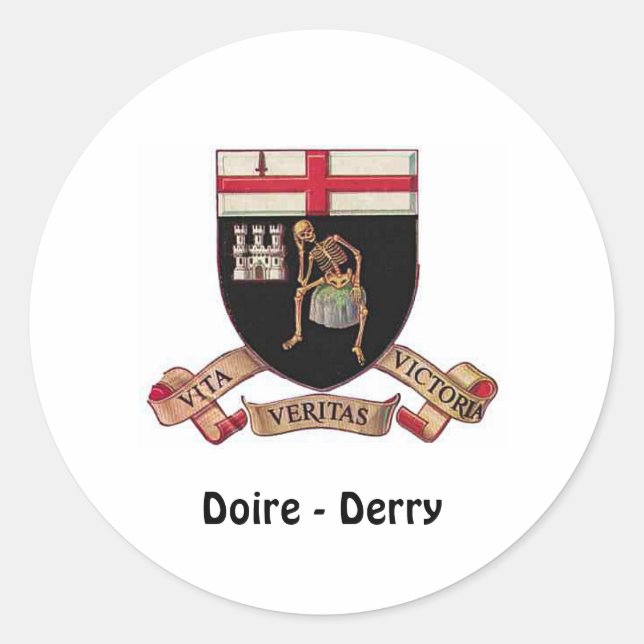 Rond Doire (Derry) - Sticker (Devant)