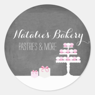 Rond Douceur Traitements Chalkboard Boulangerie Sticker