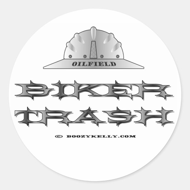 Rond Écran de moto à huile, Sticker à huile (Devant)
