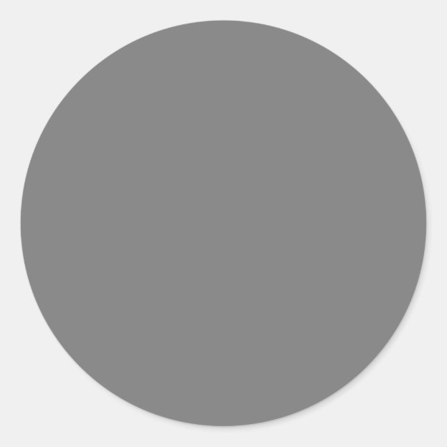 Rond Élever votre jeu de design avec Sticker ClassicRou (Devant)
