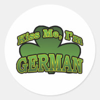 Embrasse-moi Je suis Allemand Sticker