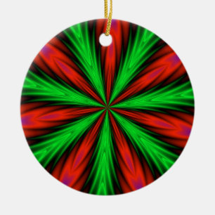 Rond En Céramique Couleurs Ornement