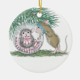 Rond En Céramique Maison-Souris Designs® - ornement