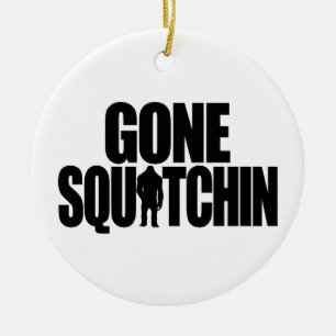 Rond En Céramique Ornement allé de Squatchin
