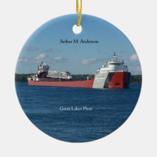 Rond En Céramique Ornement Arthur M. Anderson