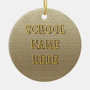 Rond En Céramique Ornement - Classe de 20xx