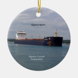 Rond En Céramique Ornement d'Algoma Spirit