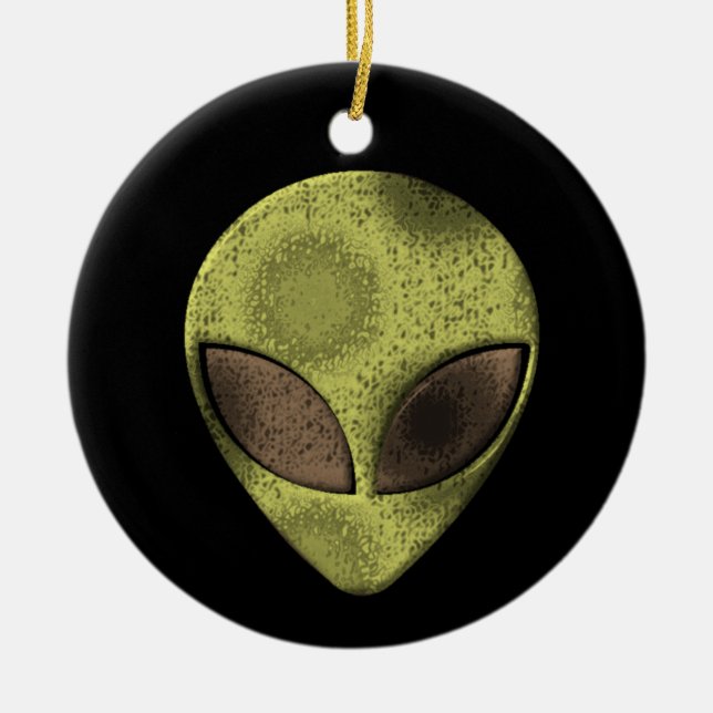 Rond En Céramique Ornement d'aliénation (Devant)