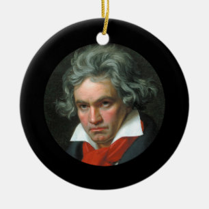 Rond En Céramique Ornement de Beethoven