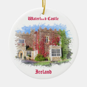 Rond En Céramique Ornement de château de Waterford