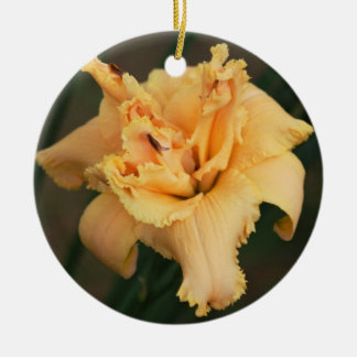 Rond En Céramique Ornement de Daylily