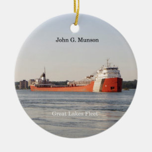 Rond En Céramique Ornement de John G. Munson
