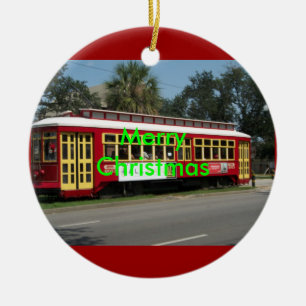 Rond En Céramique Ornement de Joyeux Noël
