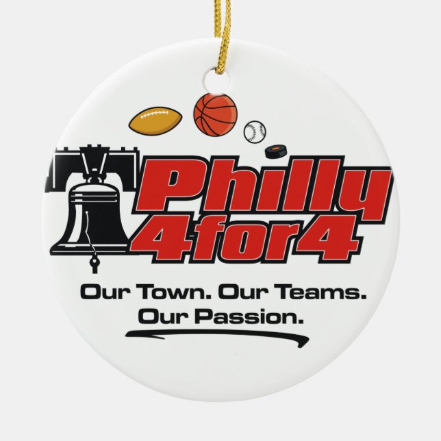 Rond En Céramique Ornement de logo (Devant)