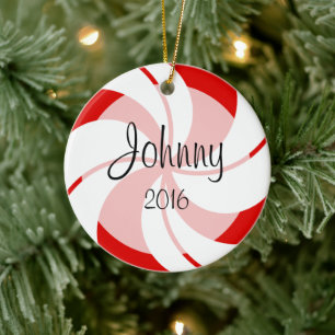 Rond En Céramique Ornement de menthe