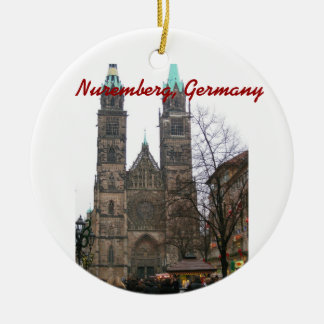 Rond En Céramique Ornement de Nuremberg Allemagne