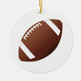 Rond En Céramique Ornement du football