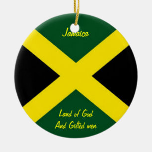 Rond En Céramique Ornement jamaïcain