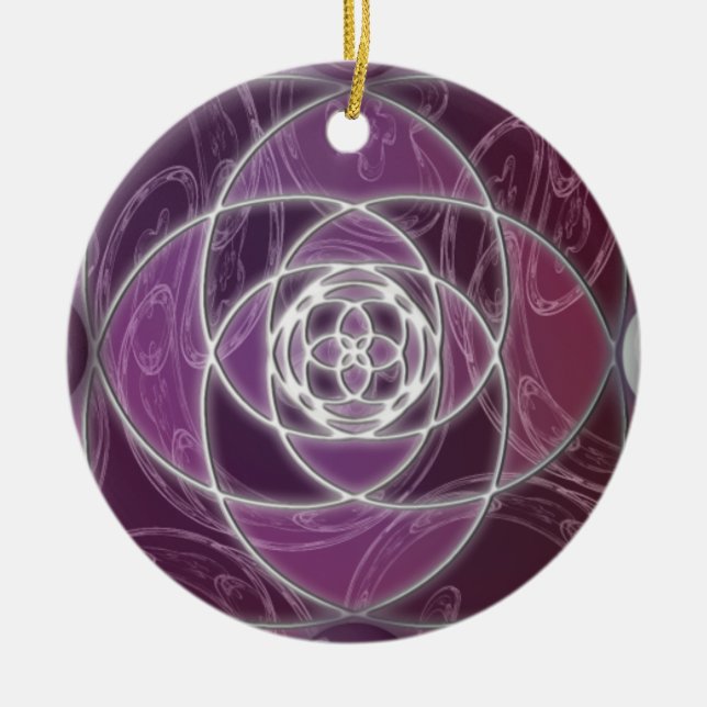 Rond En Céramique Ornement Nautilina (Devant)