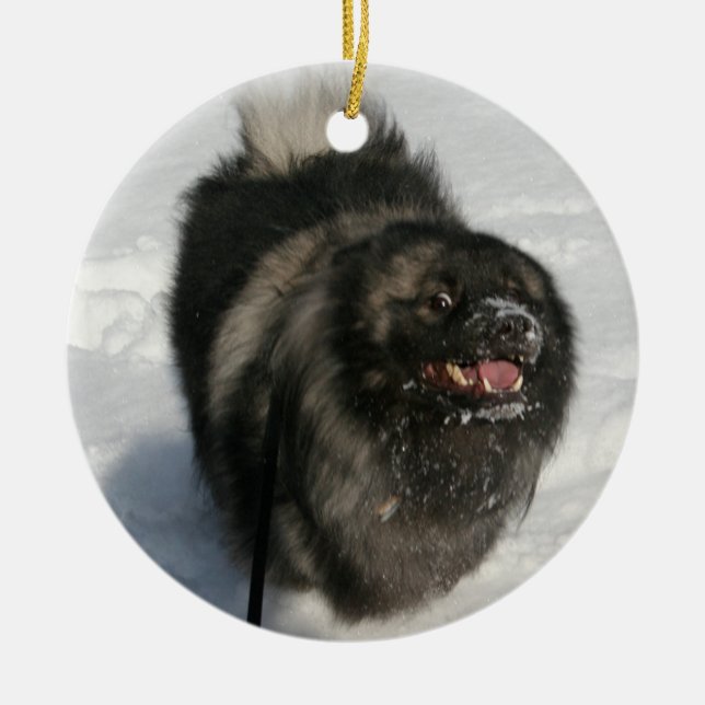 Rond En Céramique Ornement personnalisable de KSRF (Devant)