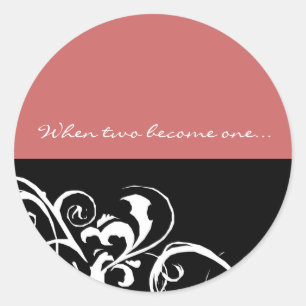 Rond Enregistrer la date - Sticker Mariage