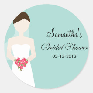 Rond Épouse en Mariage Sticker