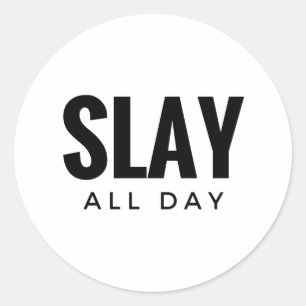 ROND ESCLAY TOUTE LA JOURNÉE - STICKER