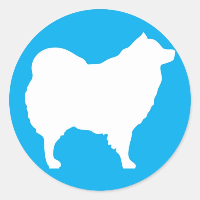 Rond Esquisse sur Sticker bleu Lt (Devant)