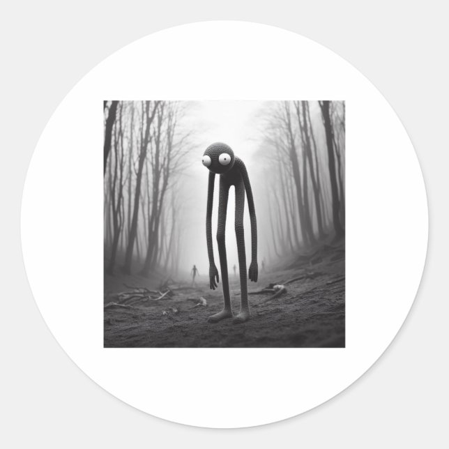 Rond Étrange Sticker Crochet Créateur (Devant)