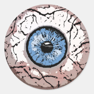 Rond Eyeball (personnalisable) - Sticker