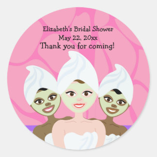 Rond Fête des mariées de fête spa / Sticker favori anni