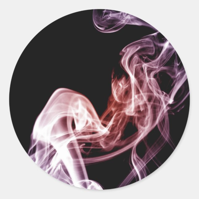 Rond Flux magique - Sticker à fumée (Devant)