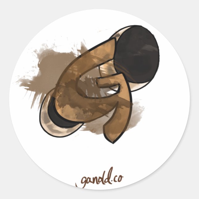 Rond "G" le Sticker ! (Devant)