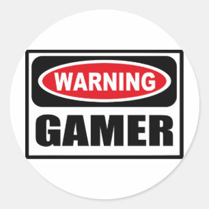 Rond GAMER Sticker