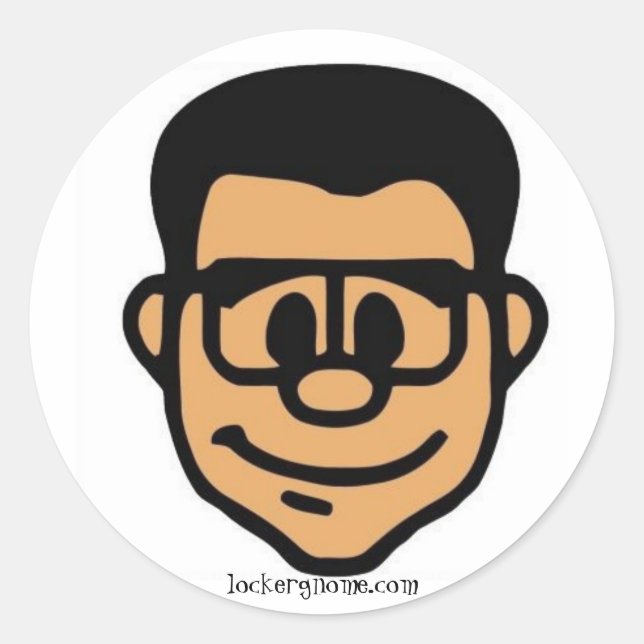 Rond GeekWare ! Sticker Lockergnome (Devant)