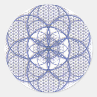 Rond Géométrie sacrée - Fleur de vie Sticker