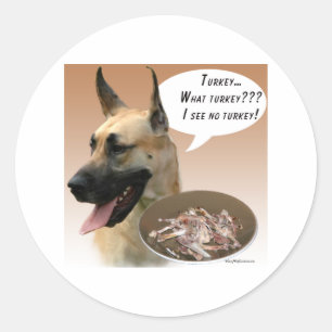 Rond Grande Dane Turquie - Sticker