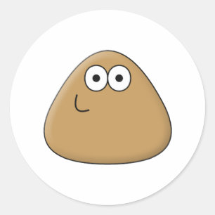 Rond Happy Pou - Sticker