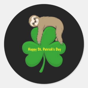 Rond Happy St. Patrick's Day sticker